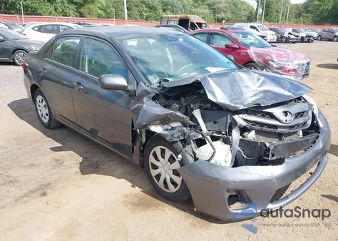 2012 Toyota Corolla L из США, поврежденный, VIN 2T1BU4EE3CC862874